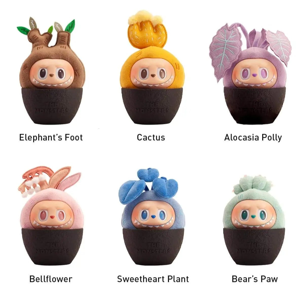 THE MONSTERS-Naughty Plants Vinyl Face Blind Box