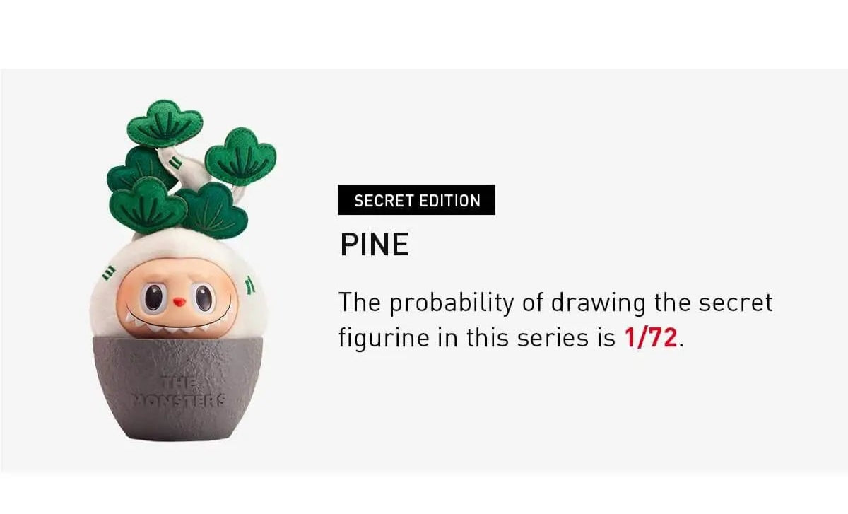 THE MONSTERS-Naughty Plants Vinyl Face Blind Box